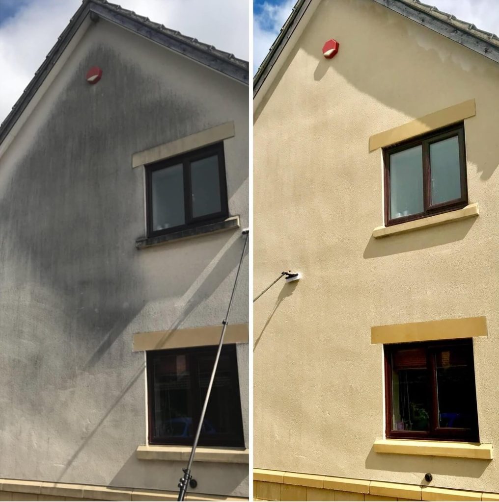 Wall Softwashing & Render Cleaning Limerick